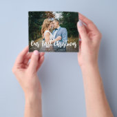 Budget Unser erstes Weihnachts-Minimalistisches H- Flyer (Gruppe)