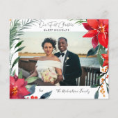 Budget Unser erstes Weihnachtspoinsettia-Foto Flyer (Vorne)