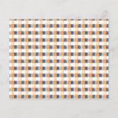 Budget Unser kleiner Pumpkin Blue Kariert 1. Gebur (Rückseite)