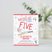 Budget Unsere kleine Rookie Baseball Geburtstag Ei (Stehend Vorderseite)