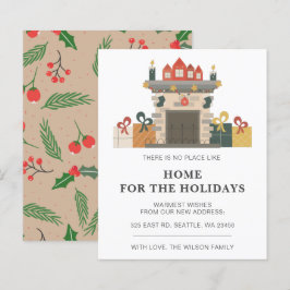 Budget Urlaub Feuerplatz Weve Moving Holiday Card