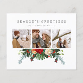 BUDGET Urlaub Winter Botanisches Foto Personalisie