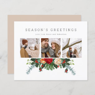 BUDGET Urlaub Winter Botanisches Foto Personalisie