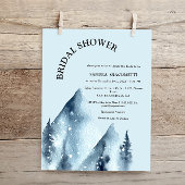 Budget Urlaub Winter Bridal Dusche Einladung