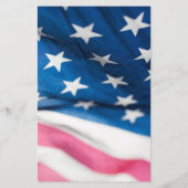 Budget US Flag Veteran Memorial Service Einladung (Rückseite)