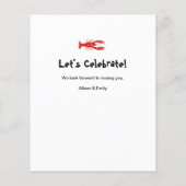 BUDGET Vatertag Crawfish Boil Party Einladung (Rückseite)