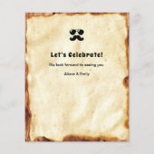 BUDGET Vatertag Foto Vintage GRILLEN einladen (Rückseite)