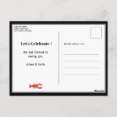 BUDGET VATHER'S DAY Crawfish Boil Einladung Postkarte (Rückseite)