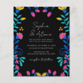 Budget Vibranican Floral Fiesta Wedding (Vorderseite)