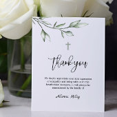 Budget Vielen Dank für Ihre Beerdigung Cross Memor