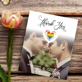 Budget Vielen Dank, LGBT Rainbow Pride Heart Foto