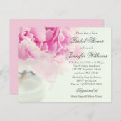 Budget Vintag Pink Peony Mason Jar Brautparty (Vorne/Hinten)