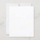 Budget Vintag Red Truck Gnome Weihnachtskarte (Rückseite)