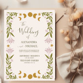 Budget Vintage Mystical Botanical Wedding