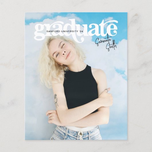 BUDGET Vintage Typografie Foto Collage Abschluss (Vorderseite)