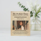 BUDGET Vintage Zeitung Foto Abschluss (Stehend Vorderseite)