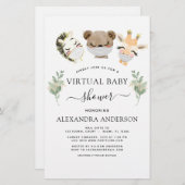 Budget Virtual Baby Dusche Woodland Eukalyptus (Vorne/Hinten)