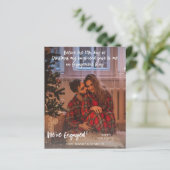 Budget vor dem 12. Weihnachtsfest Verlobtes Foto (Stehend Vorderseite)