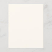 Budget Vorwarte Beige neutrale Babydusche (Rückseite)