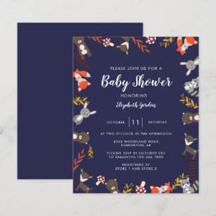 Budget-Wald-Baby-Party Süßer Wald Neutral