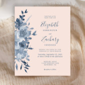 Budget Wasserfarbe Blumendusty Blush Hochzeit