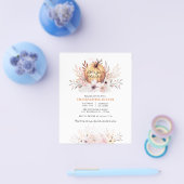 Budget Wasserfarbe Pumpkin Fall Erntedank Flyer (Einzeln)