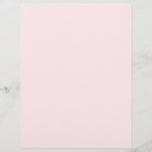 Budget Wasserfarbe Rosa Dragon Babydusche Flyer (Hinten)