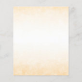 Budget Wasserfarbe Sonnenblumen Einladung (Rückseite)