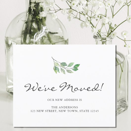 Budget Wasserfarben Blätter verschieben Ankündigun