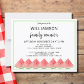 Budget Watermelon Summer Family Wiedersehen Einlad