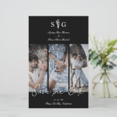 Budget Wedding 3 Fotos Collage Verlobung Session (Stehend Vorderseite)