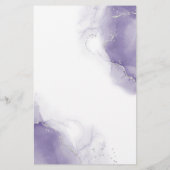 Budget Wedding Amethyst Lila Custom Nikita 4 (Rückseite)