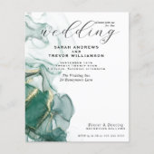 Budget Wedding Atemberaubend Jade Green Alcohol Ti (Vorderseite)