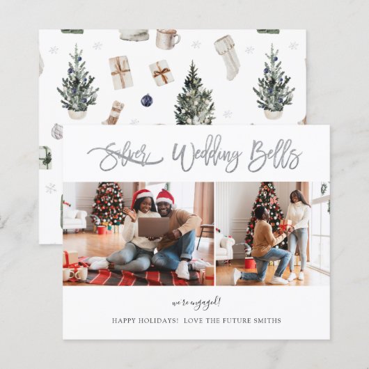 Budget Wedding Bells Multi-Foto-Verlobung (Vorne/Hinten)