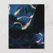 Budget Wedding Cobalt Blue Lila Alcohol Tinte (Rückseite)