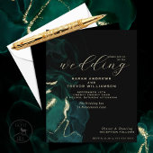 Budget Wedding Deep Ocean Green Alcohol Tinte