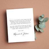 Budget Wedding Foto Arched Frame Vielen Dank