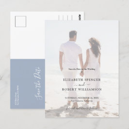 Budget Wedding Foto Save the Date Postkarte