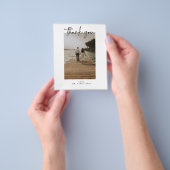 BUDGET Wedding Foto Vielen Dank Flyer (Gruppe)