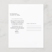 BUDGET Wedding Foto Vielen Dank Flyer (Hinten)