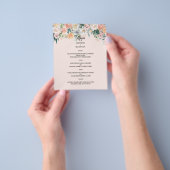 BUDGET WEDDING MENU. FLYER (Gruppe)