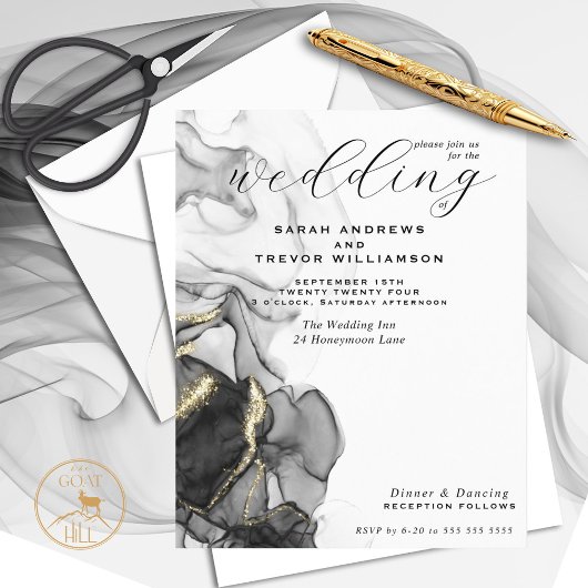 Budget Wedding Onyx Black Alcohol Tinte
