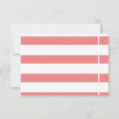 Budget Wedding RSVP Card Karte (Rückseite)