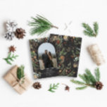 BUDGET Weihnachten 1 Foto Bogen Aquarell botanisch Flyer<br><div class="desc">Budget Frohe Weihnachten Moderne Wasserfarbe getrocknete botanische florale Mutation Farben Feiertag 1 Foto Weihnachten Flyer</div>