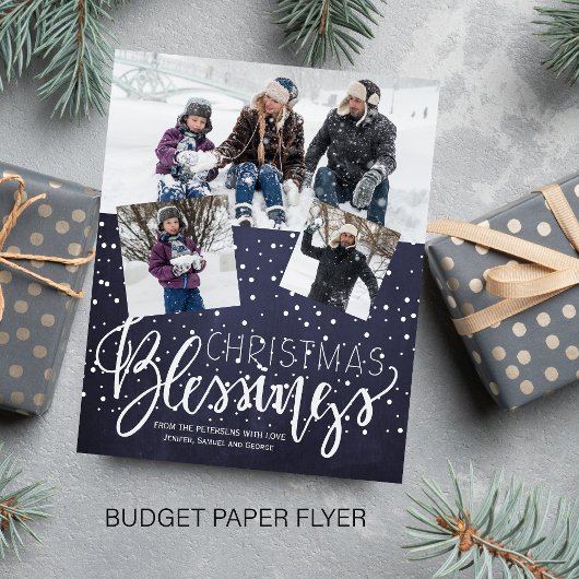 Budget Weihnachten 3 Foto Collage Marine Urlaub Flyer