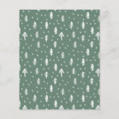 Budget Weihnachten Christlich Drei Foto Moderne Ka (Rückseite)