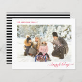 Budget Weihnachten Foto Moderner Minimal 2024. Kar (Vorne/Hinten)