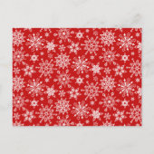 Budget Weihnachten Rustikale 3 FOTO Grußkarte Postkarte (Rückseite)