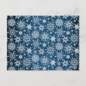 Budget Weihnachten Rustikale 3 FOTO Grußkarte Postkarte (Rückseite)