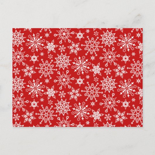 Budget Weihnachten Rustikale 3 FOTO Grußkarte Postkarte (Rückseite)